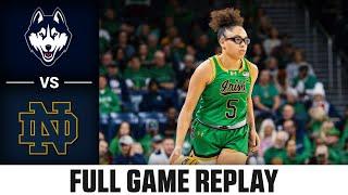 UConn vs. Notre Dame Full Game Replay | 2024-25 ACC Women's Basketball