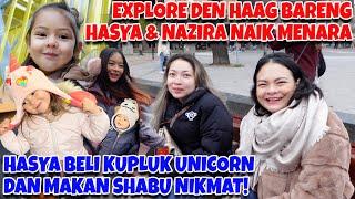 EXPLORE DEN HAAG BARENG HASYA & NAZIRA NAIK MENARA,  SHOPPING ASYIK DAN SHABU NIKMAT!