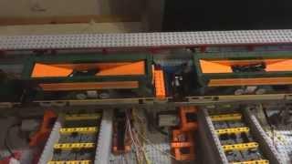 Automated Lego coal terminal first test run