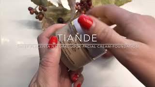 tianDe  Sheep Placenta Natural Look Facial Cream-Foundation + Olive Peeling