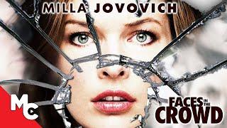 Faces in the Crowd | Full Crime Mystery Movie | Milla Jovovich