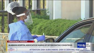 VIDEO: Alabama Hospital Association head warns of deteriorating situation, potentially disastrous Ja