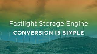 Fastlight Storage Engine Conversion to a Combustion Turbine is Simple