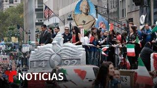 Regresa a Nueva York desfile por el Día de Cristóbal Colón | Noticias Telemundo