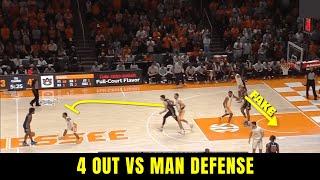 Get a layup with this 4 out offense