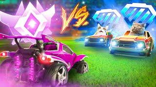 2 DIAMOND SPIELER vs CHAMPION!  | Rocket League