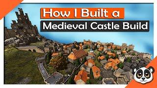How I Built A Medieval Castle Build | ARK: Building w/ Fizz