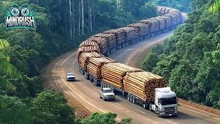 Jaw-Dropping Dangerous Transport Skill Operations Oversize Truck Biggest Heavy Equipment Machines #1