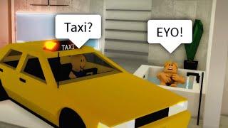 ROBLOX Brookhaven RP - FUNNY MOMENTS (TAXI 13)