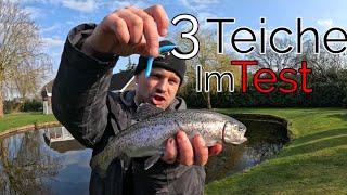 Einfach geniales Angeln Vorstellung neuer Köder an 3 verschiedenen Teichen #angeln #fishing #forelle