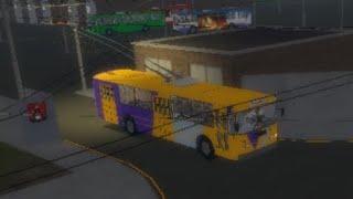 Driving a Trolleybus but stopping midway because it just stops working I OsVed's Trolleybuses Place