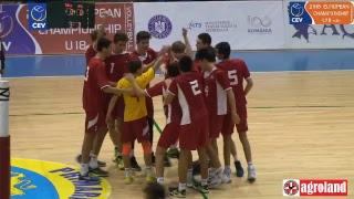 Preliminarii #EuroVolleyU18M I Romania- Israel