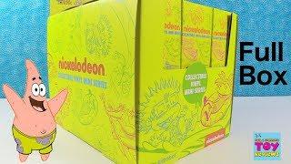 Nickelodeon Collectible Vinyl Figure Series Full Box Rugrats Arnold Spongebob Unboxing | PSToyRevi