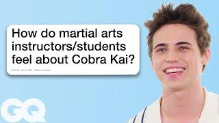 Cobra Kai's Tanner Buchanan Replies to Fans on the Internet | Actually Me | GQ