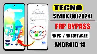 Frp Unlock FREE ️ Tecno Spark Go (2024) Google Account Remove ️ Tecno Spark Go (2024) FRP Bypass