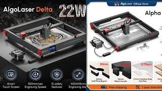 ALGO LASER ALPHA 22W LASER CUTTER ENGRAVING METAL WOODWORKING LASER CUTTING MACHINE