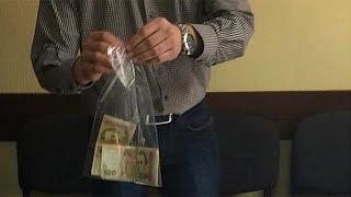 На Рівненщині підполковника поліції затримано при одержанні хабара