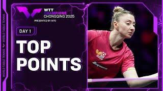 Top Points of Day 1 | #WTTChongqing 2025