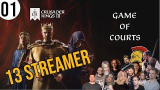 Game of Courts | 01 | Wir sind El Cid im Mehrspieler Event | Crusader Kings 3