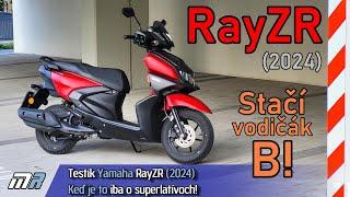 Test Yamaha RayZR (2024) - keď je to iba o superlatívoch! - motoride.sk