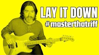 RATT - Lay It Down, how to REALLY play it! #masterthatriff