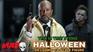 DR LOOMIS 1/6 FIGURE REVIEW. HALLOWEEN 1978 TRICK OR TREAT STUDIOS