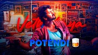 Vethalaya potendi|vijay|whatsapp status|Tamil #jd #master #vijay #lovebreakup #lovefailure