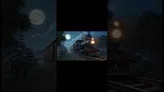 Cat on a train and Zombies ‍️