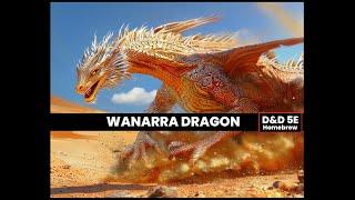 Wanarra Dragon - Creatures of Osse - Forgotten Realms Homebrew