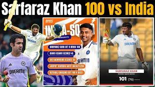 Sarfaraz Khan’s 76-ball century against India in Intra squad match in England | IND vs ENG