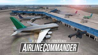 AIRLINE COMMANDER - взлёт на самолёте