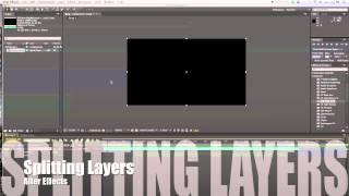 After Effects Tutorial - How to split layers (Windows and Mac)