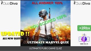 Quiz Diva Ultimate Pubg Game Quiz Answers all Questions UPDATED 2020 Score 100%