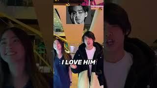 SHE PICKS BTS OVER BLACKPINK? (PUBLIC INTERVIEW) #shorts