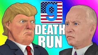 Gmod Death Run - Trump VS Biden With... Marge Simpson? (Garry's Mod Funny Moments)