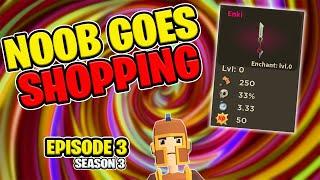 NOOB GOES SHOPPING | ENKI EVENT SWORD + 9M REBIRTH | Giant Simulator