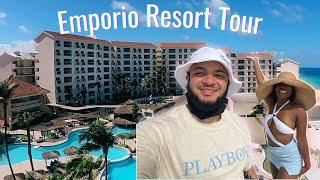 Cancun Hotel and Room Tour: Emporio Resort