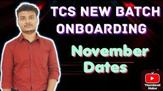 TCS Onboarding One More New November Date Out || Mass Onboarding