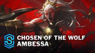 Chosen of the Wolf Ambessa Skin Spotlight - League of Legends