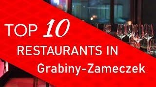 Top 10 best Restaurants in Grabiny-Zameczek, Poland