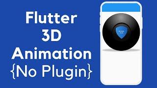 Drawing 3D Objects in Flutter | Flutter Custom Painter | Complex Animation UI Tutorial | Shader Mask