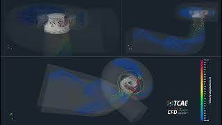 TCAE's Surprising Breakthrough in Particle Flow Technology! | Francis Turbine CFD