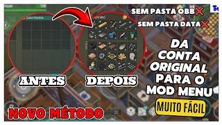 FÁCIL! NOVO MÉTODO PARA COLOCAR MOD MENU NA CONTA ORIGINAL | LAST DAY ON EARTH #1 [2025]