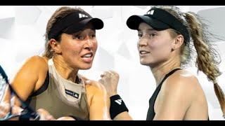 Elena Rybakina vs. Jessica Pegula : WTA Finals 2023 - Gameplay