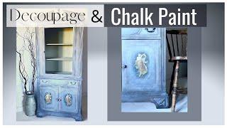 DIY Trash to Treasure with Chalk Paint and Decoupage