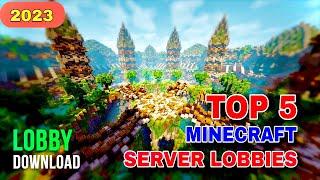 Top 5 Best Minecraft Server Lobby Hub Maps + Free Download 2023