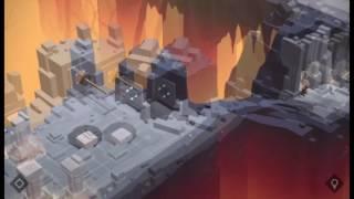 Lara Croft Go прохождение огненная пещера 10-11