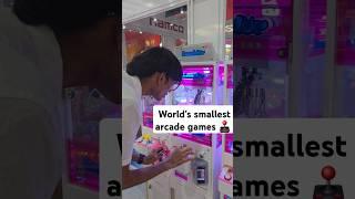 Worlds smallest arcade games !#arcade #arcadegame #namco #toys #videogame #shortvideo #shorts #vlog