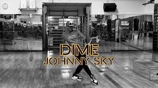 "DIME" by @JohnnySkyMusic - Zumba® Choreo ‖ Bachata ‖ ZIN™ Mark