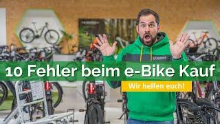 Die 10 größten Fehler beim e-Bike Kauf!  | Was ist wichtig beim e-Bike Kauf? 